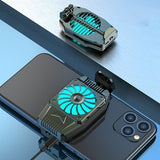 Mobile Phone Radiator Game Handle Auxiliary Button Cooling Fin With Ice On The Back Mobile Phone Cooler