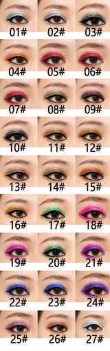 24 color glitter small eye shadow glitter powder