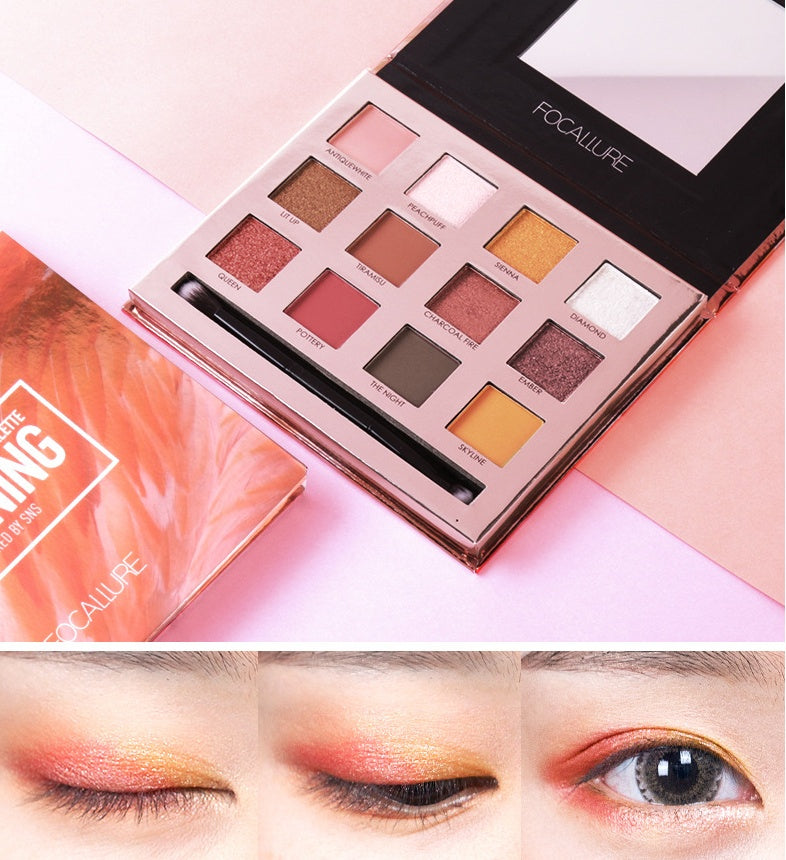 Focallure Shining Eyeshadow 12 Colors Palette