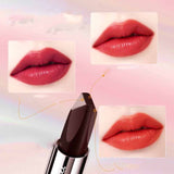 3-Color Single Lipstick Moisturizing Color Waterproof Temptation Of Angels Black Diamond Lipstick 3 In 1