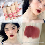 Mousse Velvet Lip Mud Matte Finish Velvet White Lip Gloss