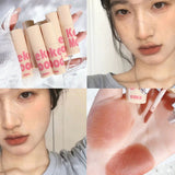 Mousse Velvet Lip Mud Matte Finish Velvet White Lip Gloss