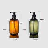 Push The Pump Brown Shower Gel Bottle