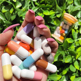 Mini Capsule Lipstick Velvet Canned Pills Student Make Up 16pcs