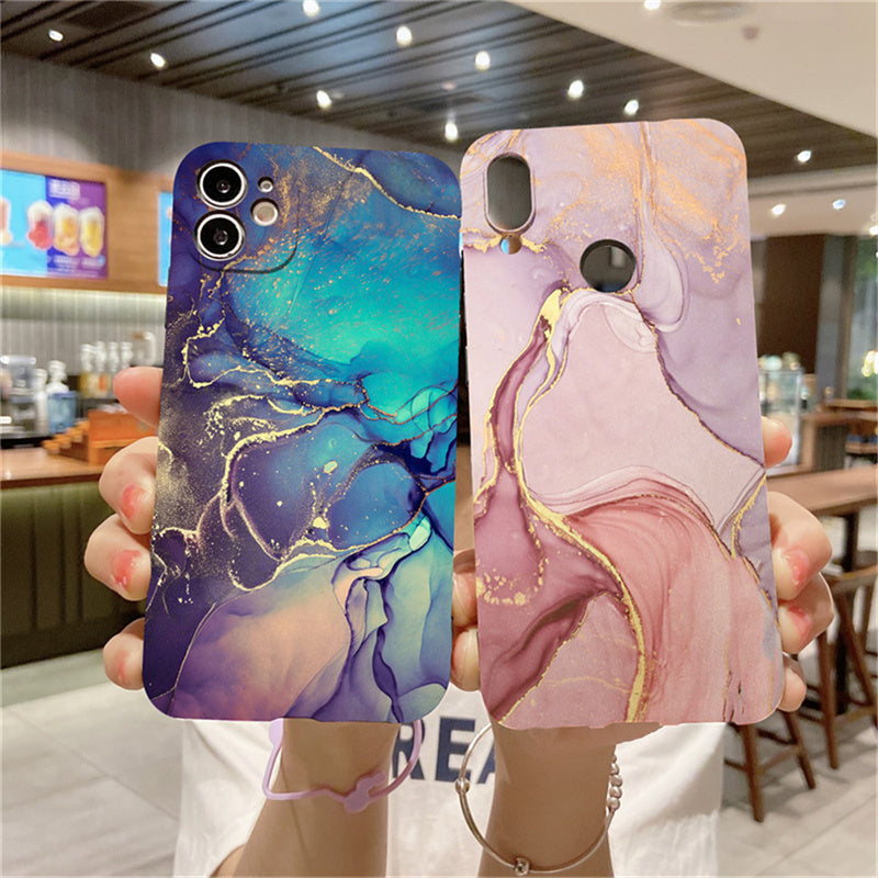 New Galaxy Marble Cover Phone Case