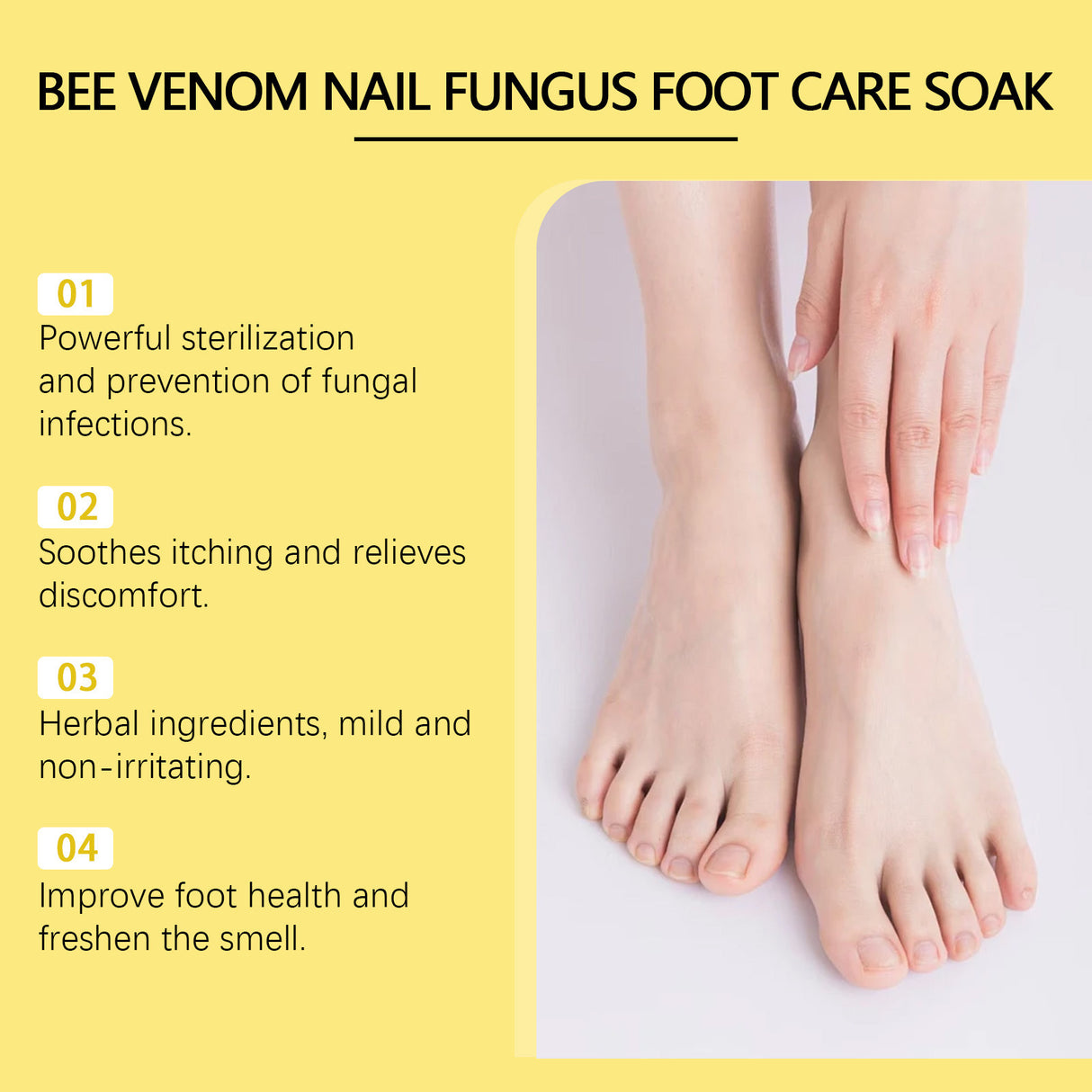 Nail Care Foot Bath Sheet Gentle Cleaning