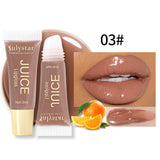 Natural Long Lasting Moisturizing Mirror Lip Gloss Fruit Taste Toot Lip Moisturizing Water Light Lip Gloss