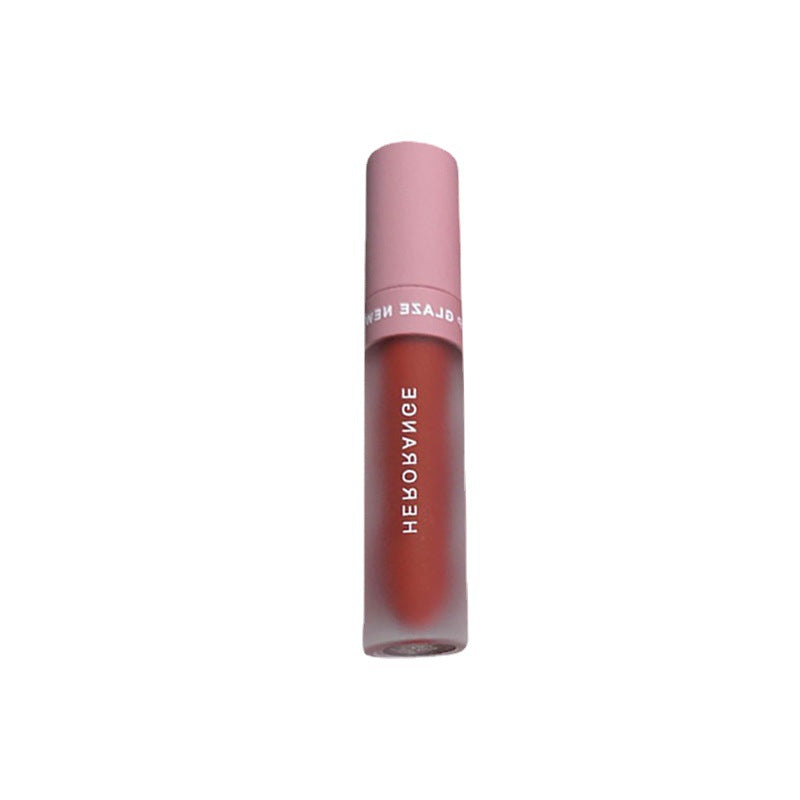 Velvet Lip Lacquer Matte Finish White Lipstick Waterproof And Durable