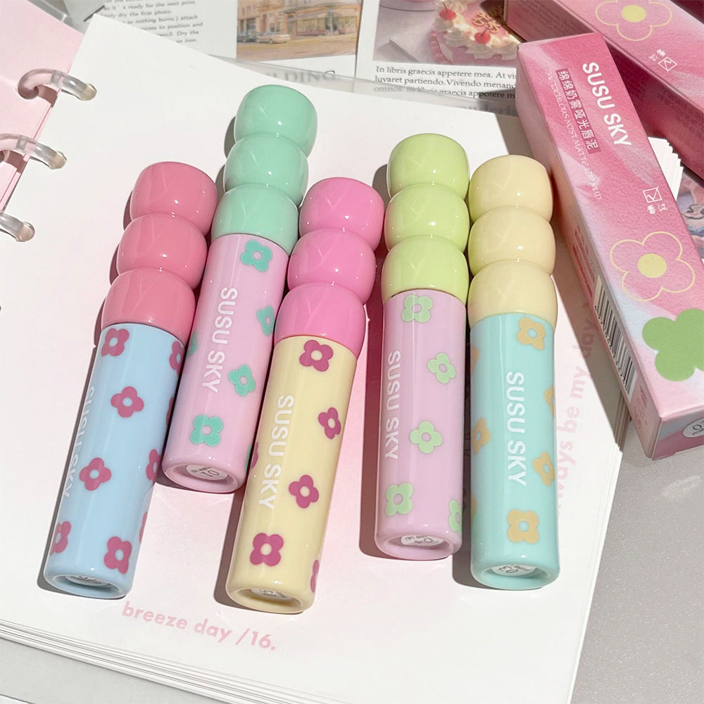 Soft Milk Mist Lip Mud Sugar Gourd Velvet Matte