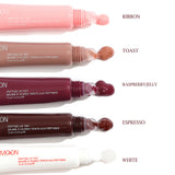 Glossy Lip Glaze Waterproof Long Lasting Lip Gloss Glossy Mirror Tea Red Liquid Lipstick Doodle Lip Korean Makeup