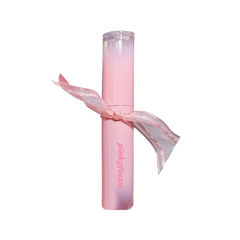 Water Light Transparent Mirror Lip Lacquer No Stain On Cup Pure Water Jelly Glass Lip