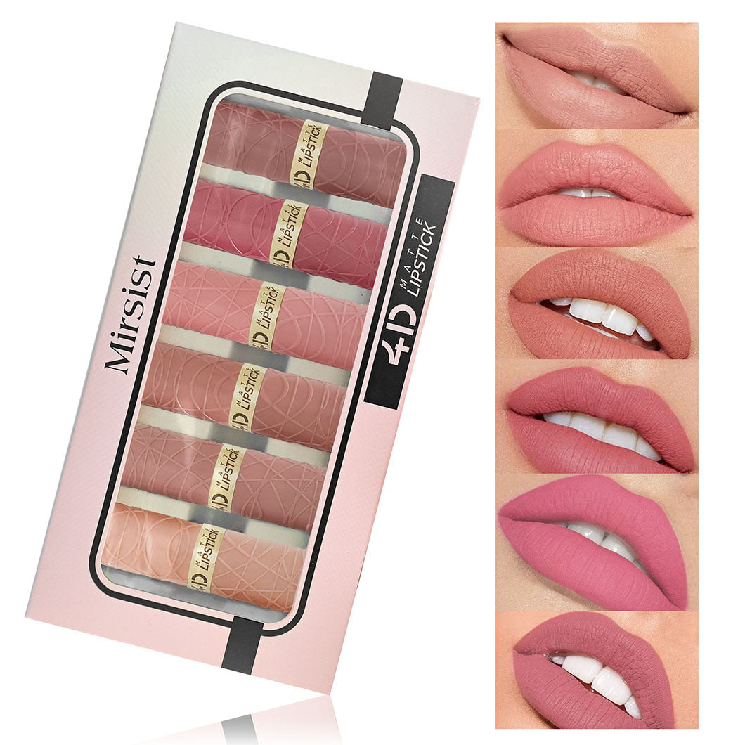 6-pack Matte Finish Lipstick Lasting