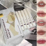 Lip Lacquer White Chocolate Mirror Lip Gloss Five Pieces