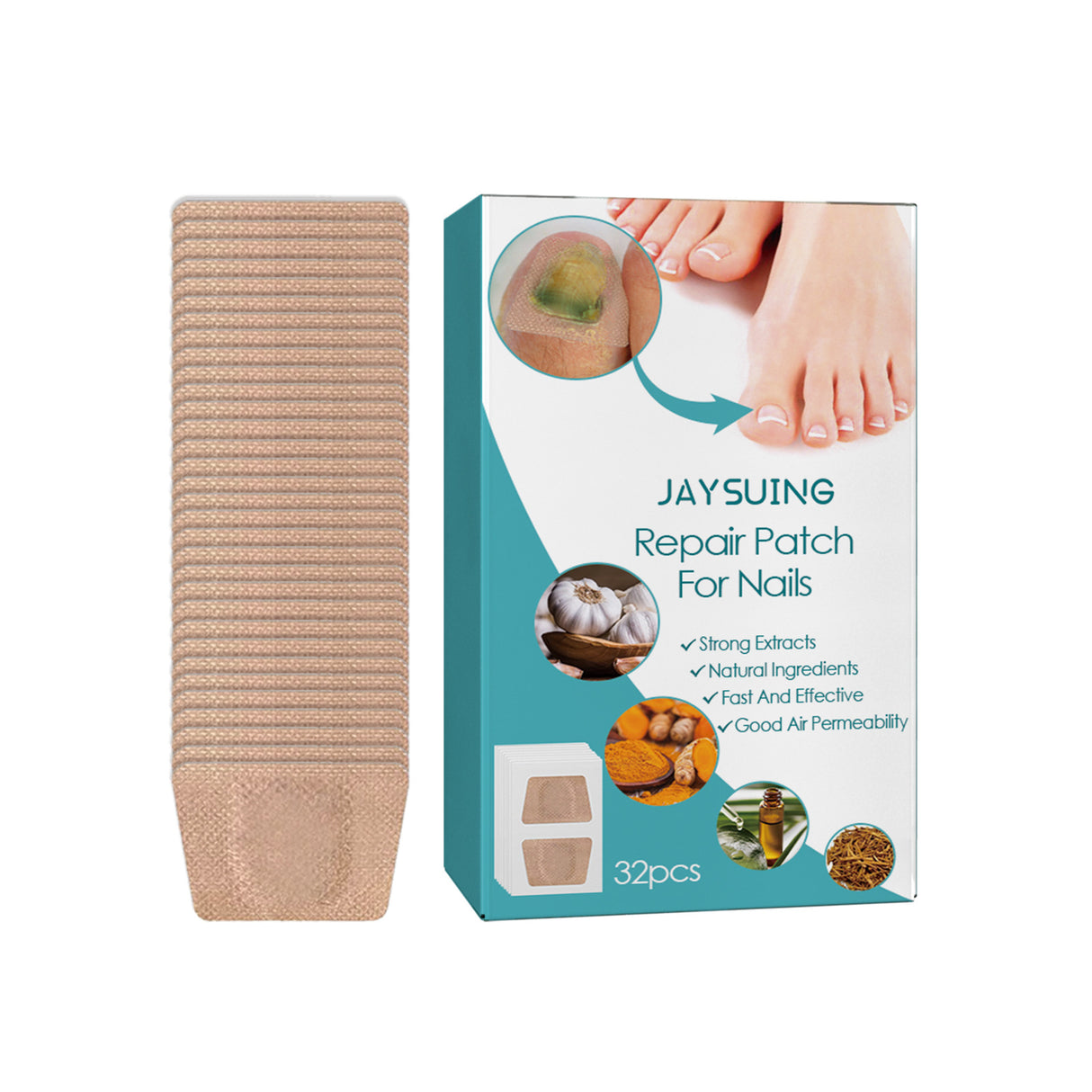 Thickened Nail Repair Patch Care