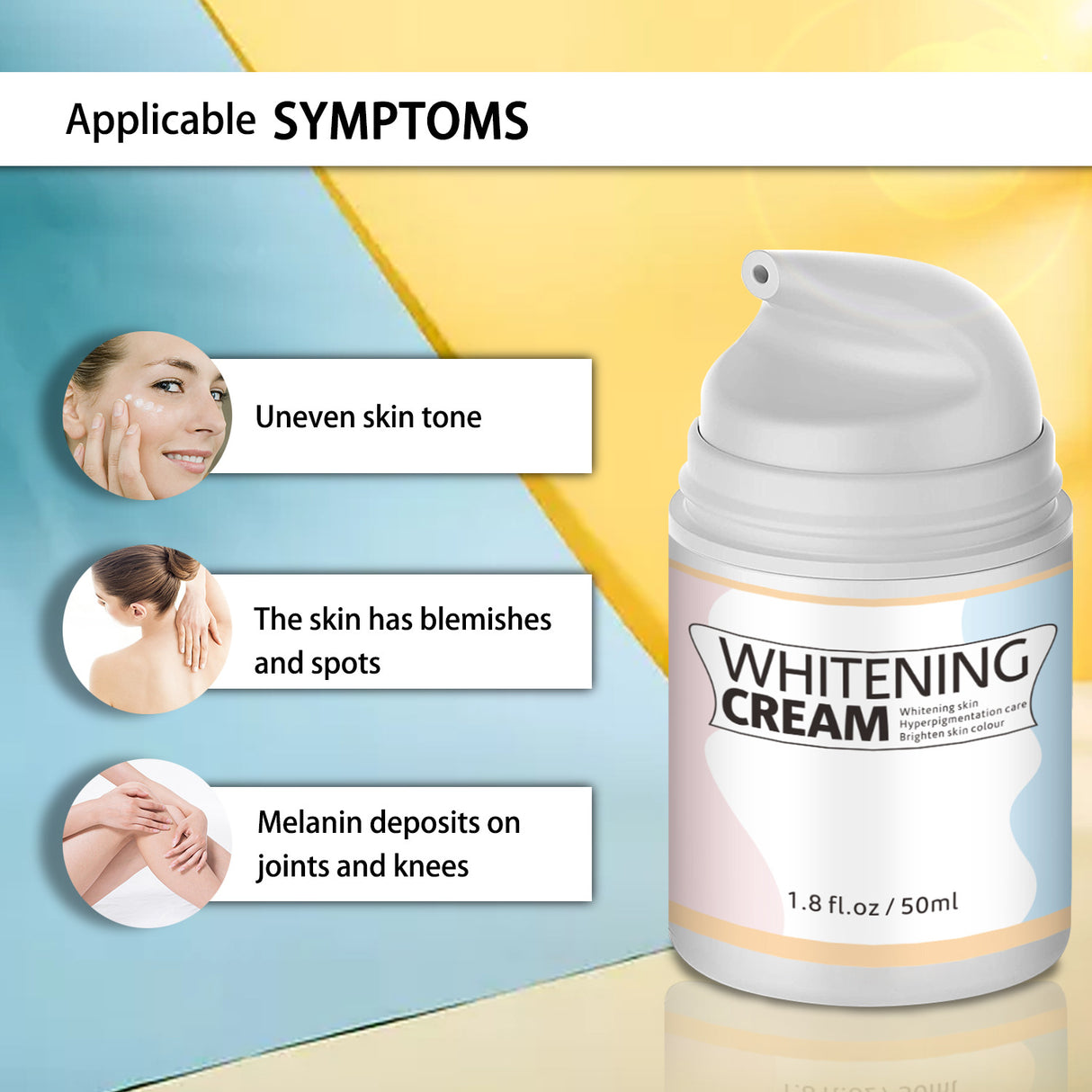 Underarm Whitening Cream Brightening Skin Color Moisturizing