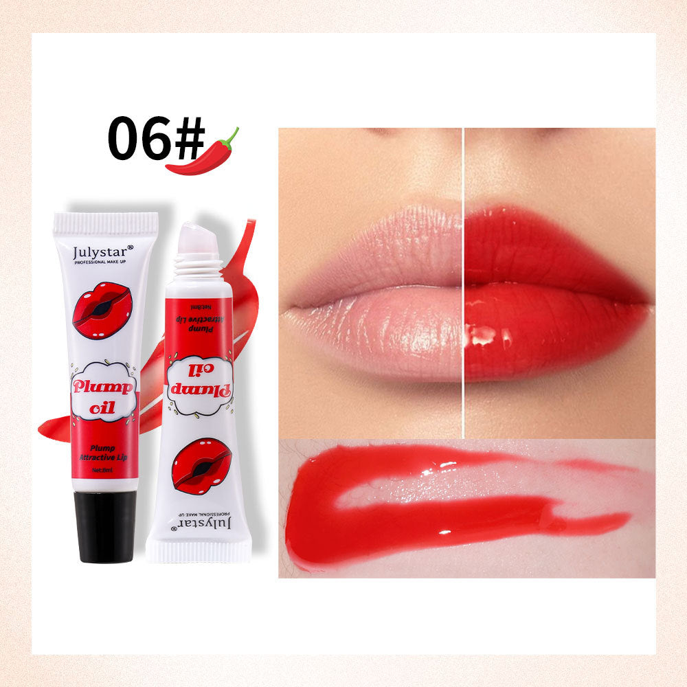 Lip Oil Mirror Moisturizing Full Lips Long Lasting Waterproof