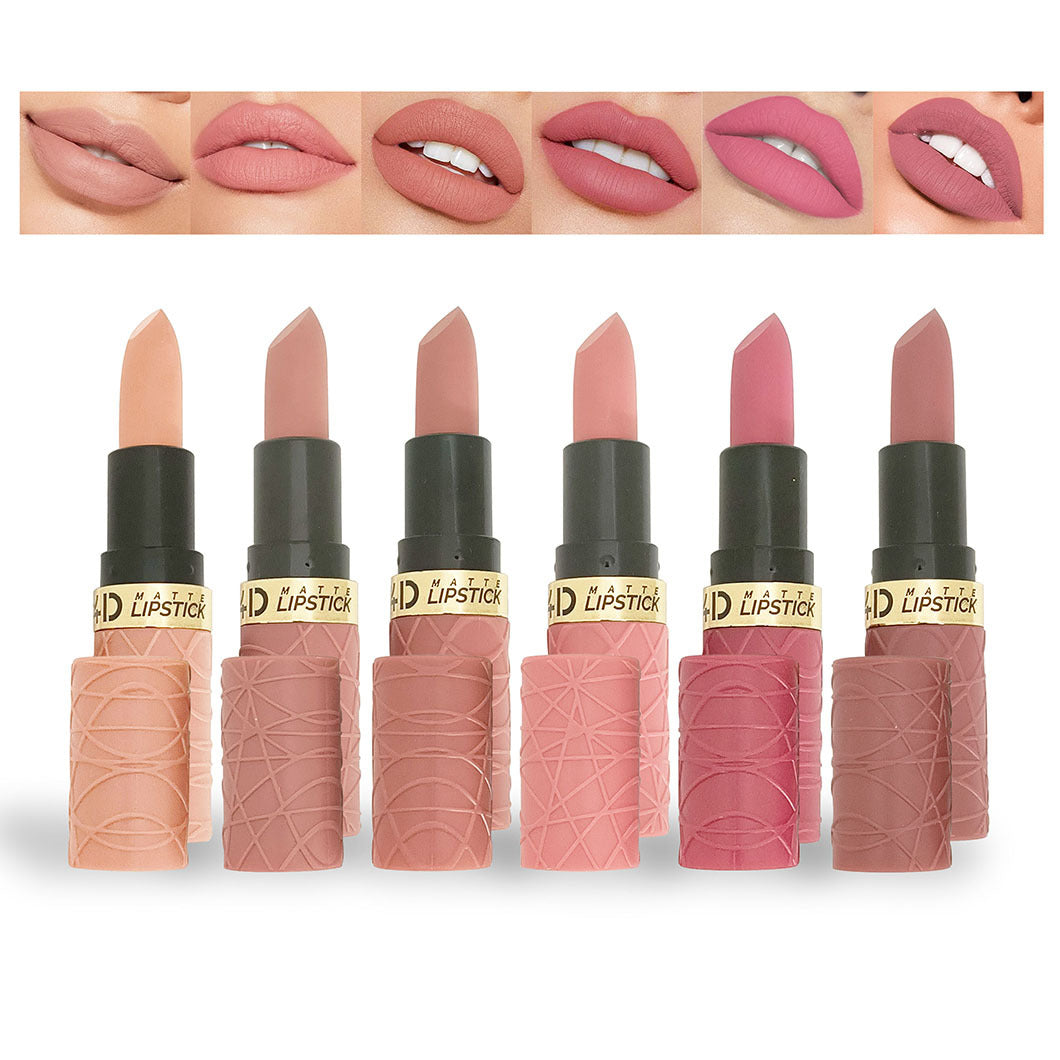 6-pack Matte Finish Lipstick Lasting