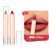 8-color Matte Lipstick Pen Waterproof No Stain On Cup