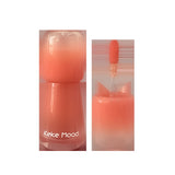 Moisturizing Mushroom-shaped Haircut Mirror Lip Lacquer Water Light Full Lips Moisturizing