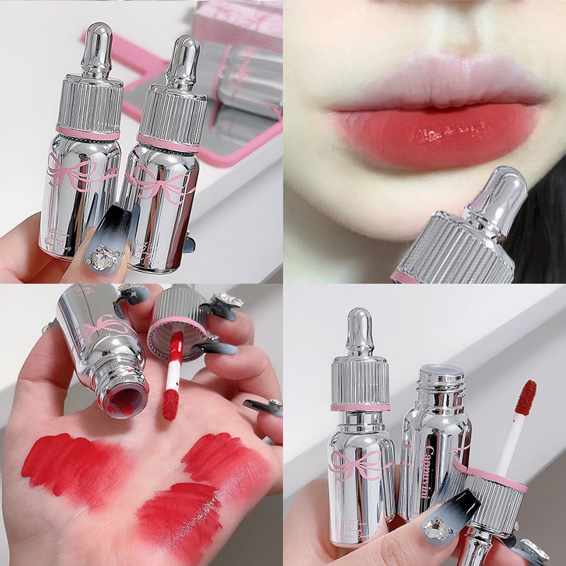 Small Feeding Bottle Mousse Lip Lacquer Matte Finish Lipstick