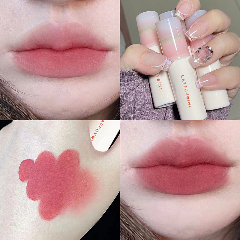 Air Matte Velvet Matte White Lipstick Lip Gloss