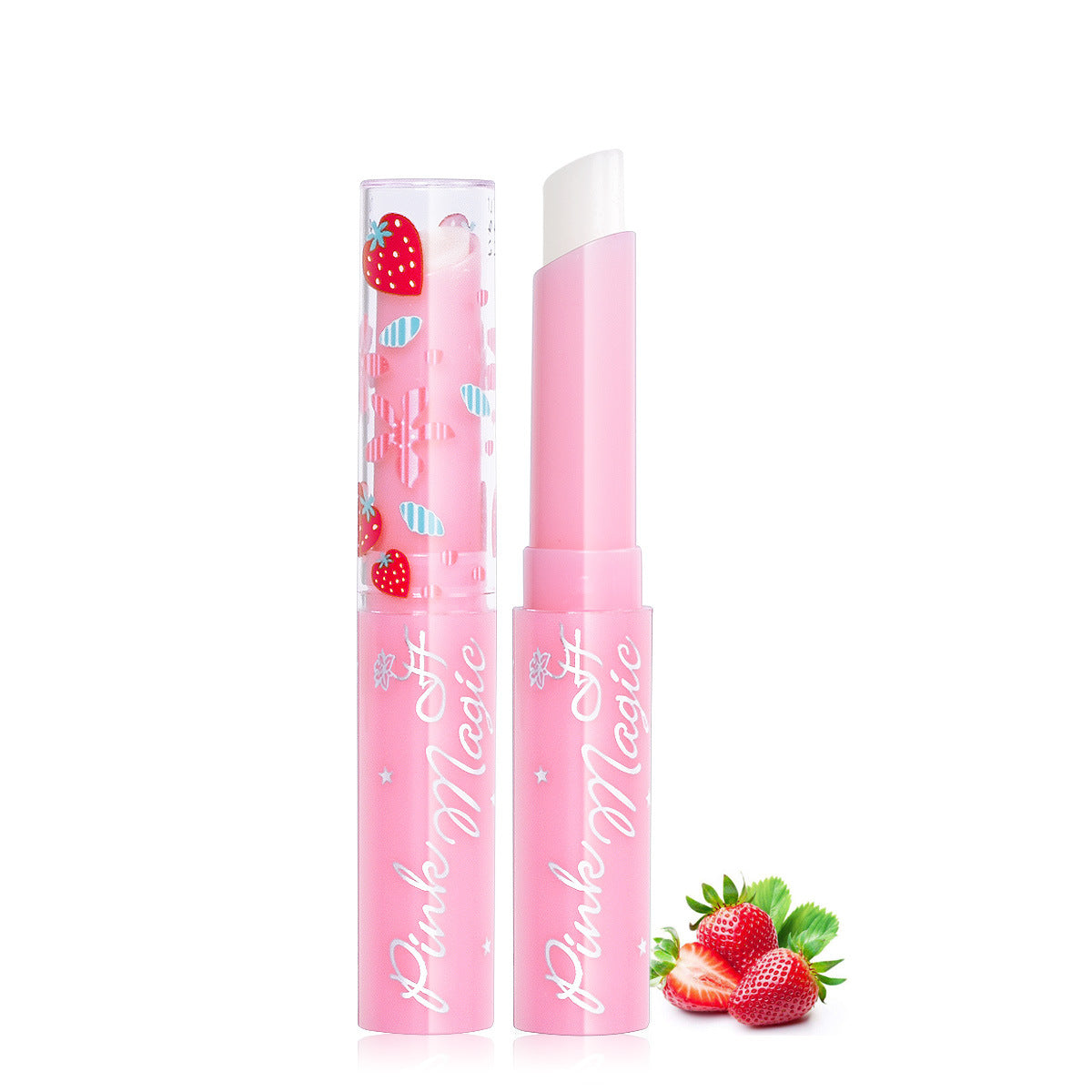 Strawberry Moisturizing Color-changing Lipstick