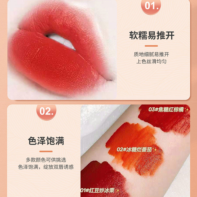 Mirror Water Light Lipstick Not Easy To Fade Matte Lip Gloss