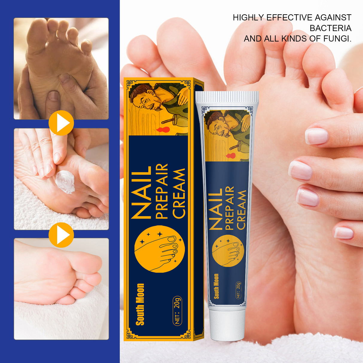 Pedicure Cream Nourishing Foot Care Treating Athlete's Foot Foot Odor Moisturizing