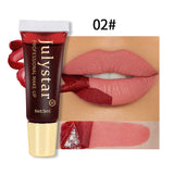 Tear And Pull Lip Lacquer Matte Finish Bottom Color Dyed Lip Lipstick