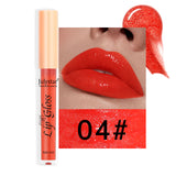 Makeup Lip 8-color Pearlescent Lip Gloss European And American Lip And Cheek Dual-use Lipstick Easy To Color No Stain On Cup