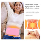 Menstrual Heating Portable Heating Massager Belt Abdominal Waist Belt Relieve Period Uterus Cold Dysmenorrhea Relieving Belt