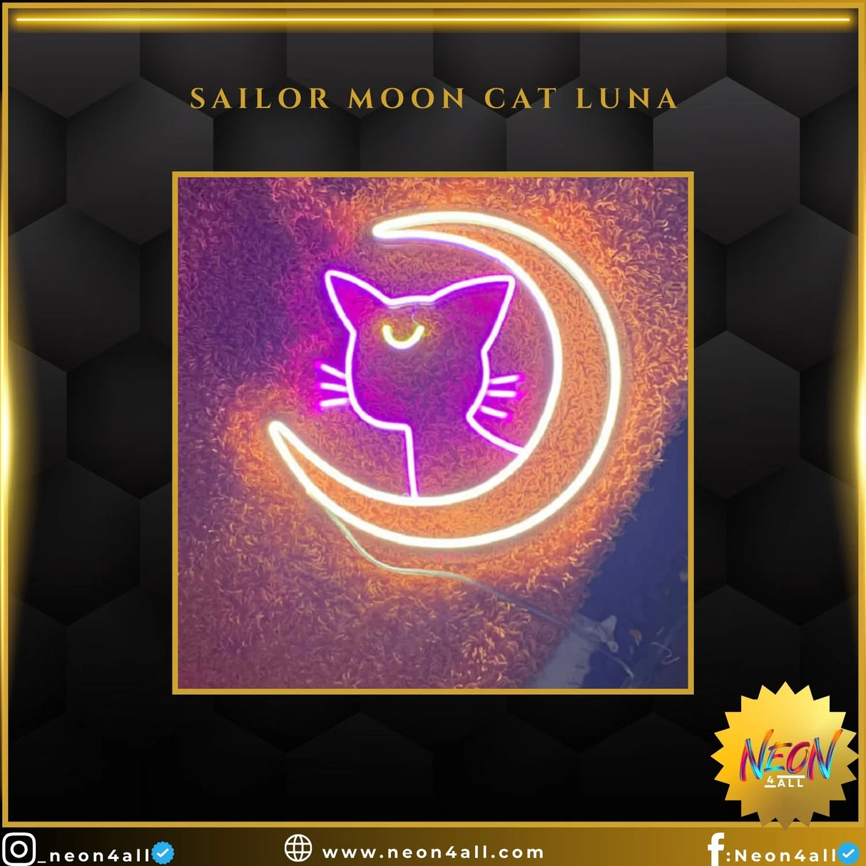 Sailor Moon Cat Luna