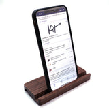 Black Walnut Mobile Phone Holder Mobile Phone Holder Portable And Simple