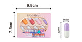 Pill Capsule Lipstick Lip Balm Sample 8 Color Suit