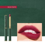 Lambskin Small Thin Heel Round Tube Lipstick Matte Velvet Not Easy