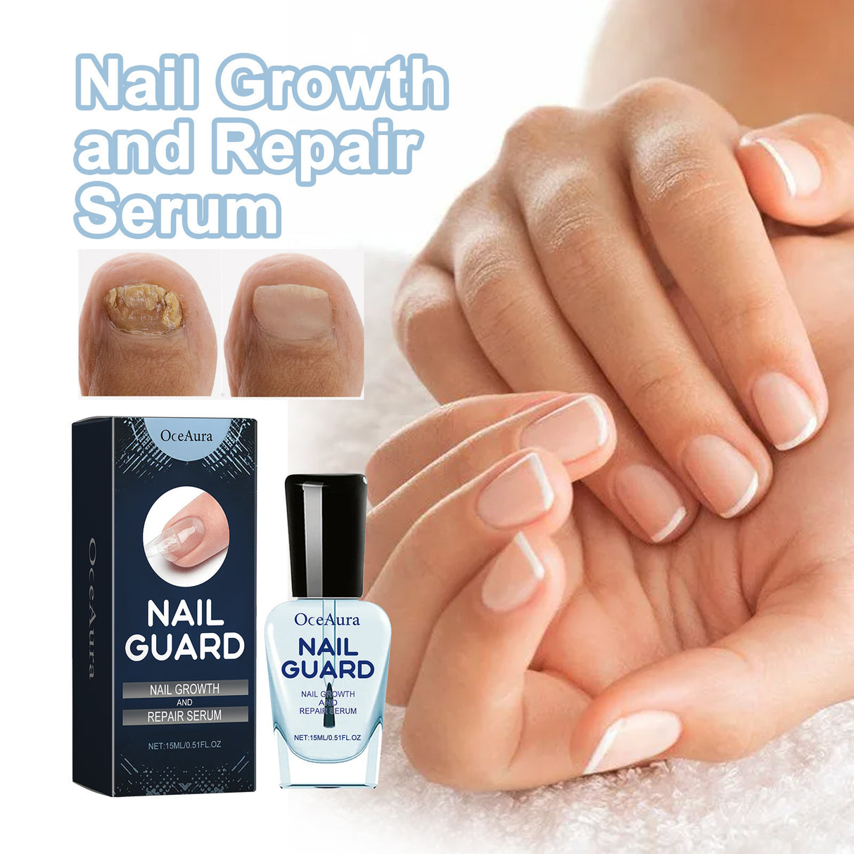 Hand And Foot Nail Nutrition Moisturizing Repair Soft Nail Gentle Cleaning Bright Nail Care