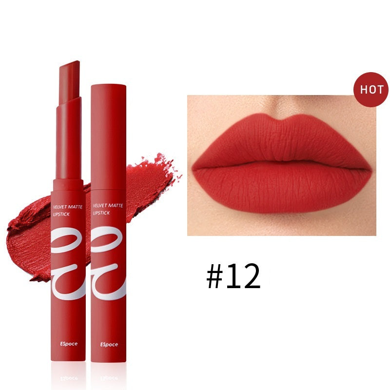 Not Easy To Dip Cup Color Velvet Matte Lipstick