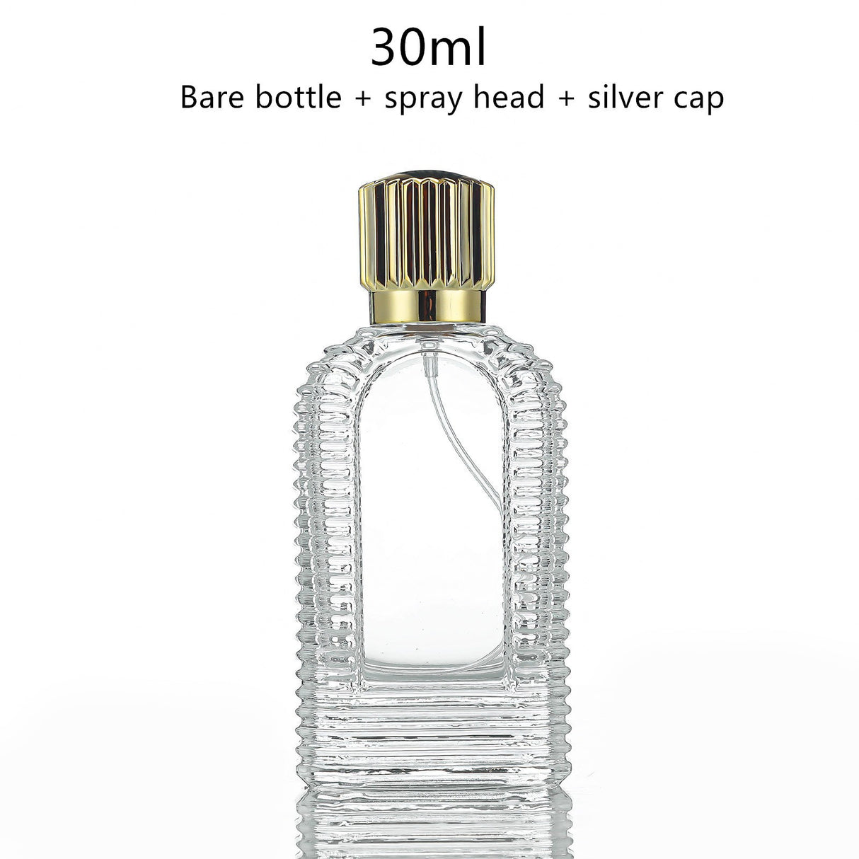 Press Bayonet Glass Perfume Bottle