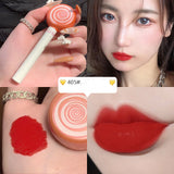 Lollipop Mousse Lip Mud Matte  Glaze Matte Velvet Lipstick Student Style