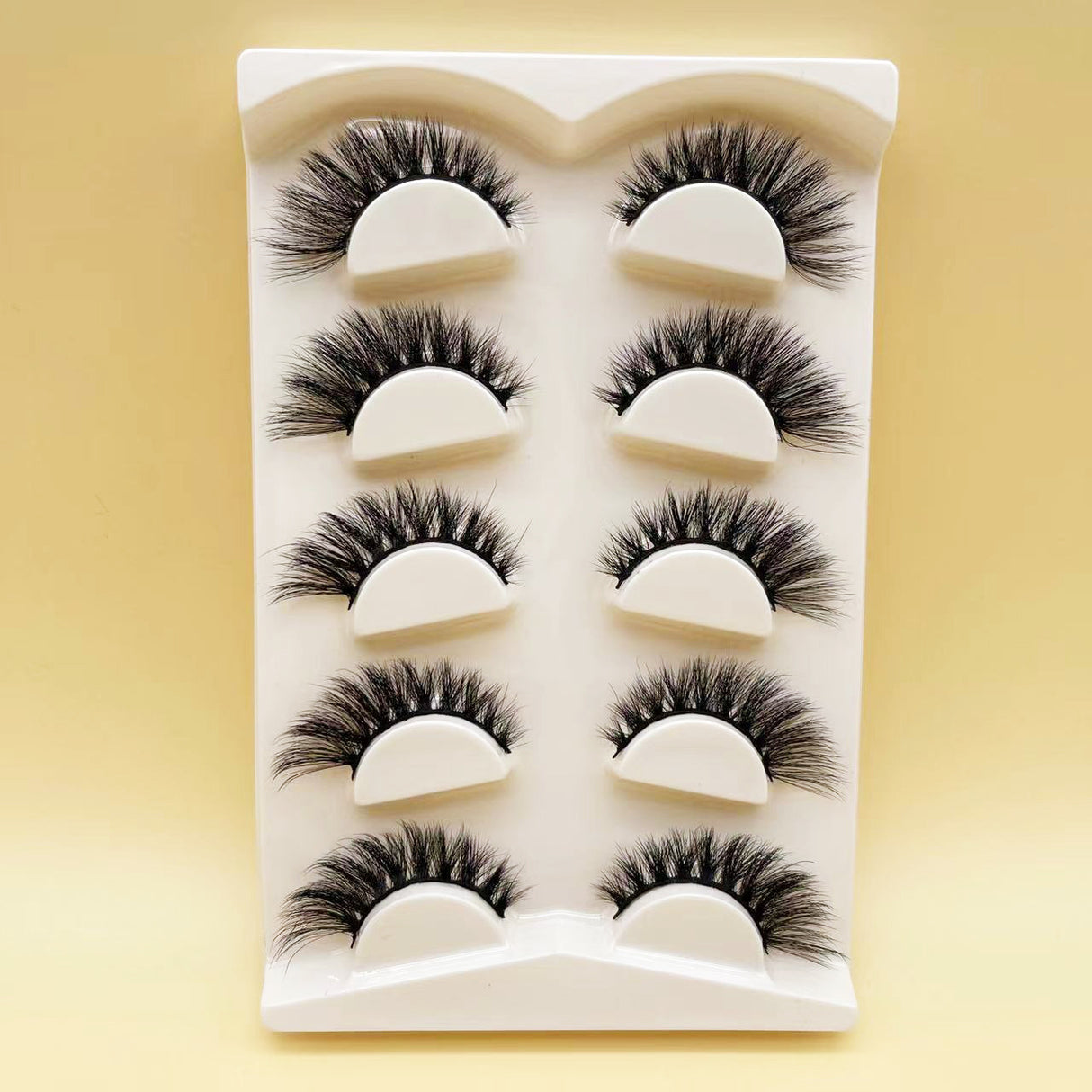 Mink Eyelashes Eye Tail Lengthening Natural Eyelashes Flat False