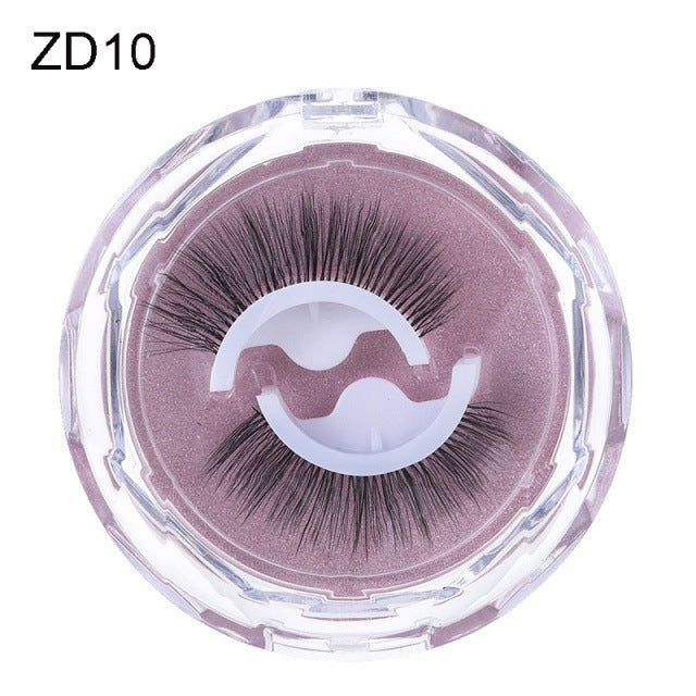 Self-adhesive Reusable Glue-free Eye Lashes With Natural Curl