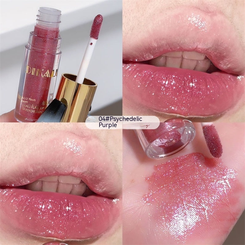 Transparent Lip Gloss Water Light Lipstick Cream Pure Desire