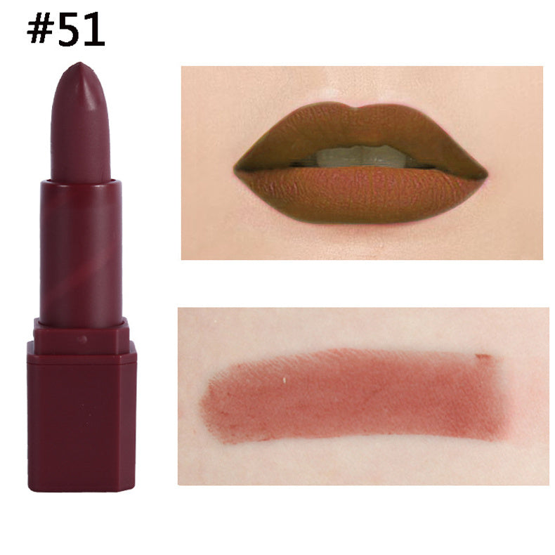 Square Tube Matte Lipstick Matte Square Tube Lip Makeup