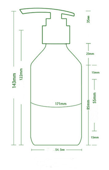 200ml Shower Gel Bottle Sub-bottled