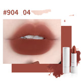 Striped Autumn And Winter Retro Lipstick Soft Mist Velvet Caramel Chestnut