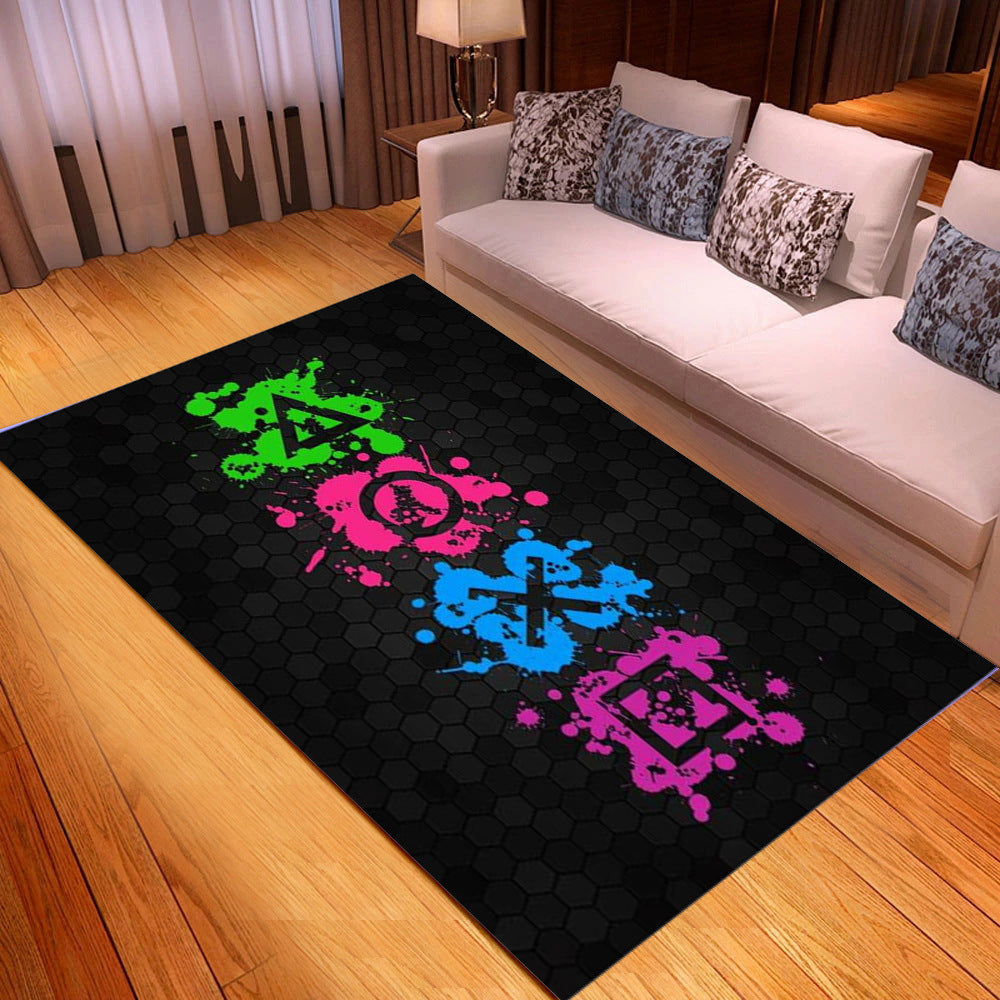 Game Console Symbol Game Carpet