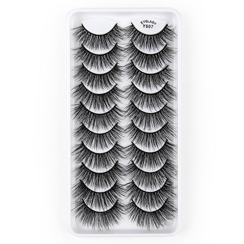 3D European And American Cat Eye False Eyelashes Are Naturally Thick And Fluffy