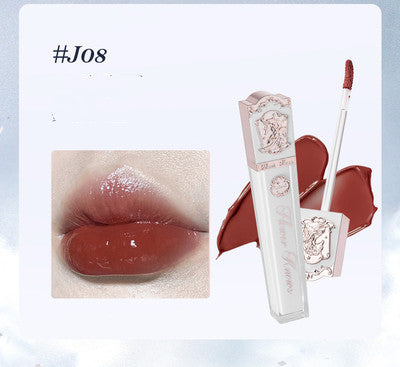 Flower Know Crystal Jelly Lip Glaze Mirror Moisturizing Lipstick