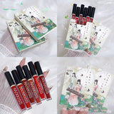 6-pack Chinese Style Lip Glaze Set Box