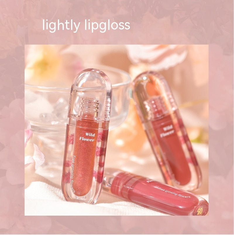 Mirror Light Ripple Lip Gloss Water Light Mirror Lipstick Glass Lacquer